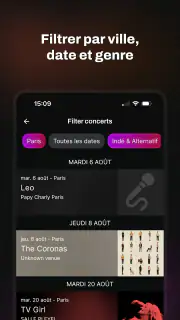 Concerts Songkick screenshot 6