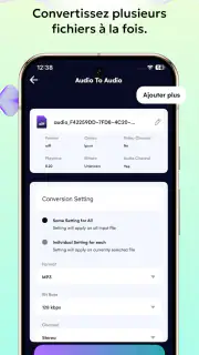 Convertisseur MP3-Audio Editor screenshot 5