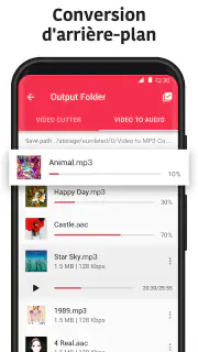 Convertisseur MP3 - MP4 to MP3 screenshot 7