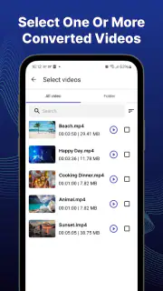 Convertisseur vidéo en MP3 screenshot 1