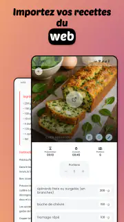 CookBooker: Recettes & Menus screenshot 2