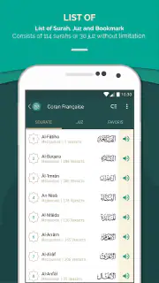 Coran Français screenshot 3