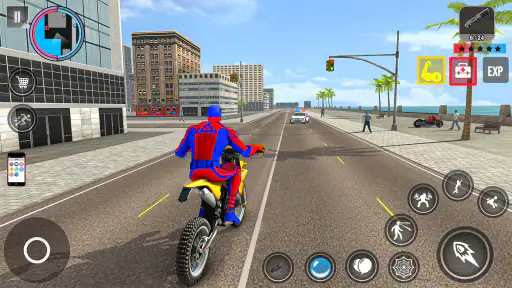 Corde d'araignée Héro du crime screenshot