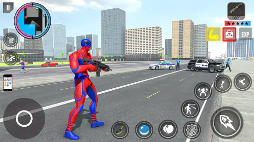 Corde d'araignée Héro du crime screenshot