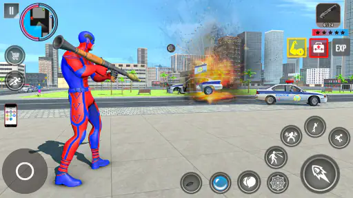 Corde d'araignée Héro du crime screenshot