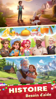 County Story: Merge & Cooking screenshot 1