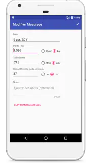 Courbes de Croissance screenshot 8