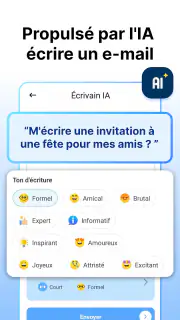 Courrier, Tous les e-mails screenshot 1