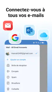 Courrier, Tous les e-mails screenshot 2