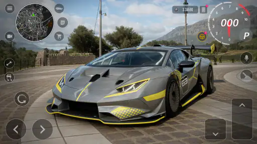 Course de dérive de voiture screenshot