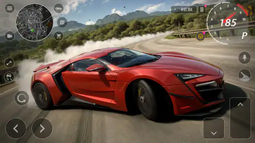 Course de dérive de voiture screenshot