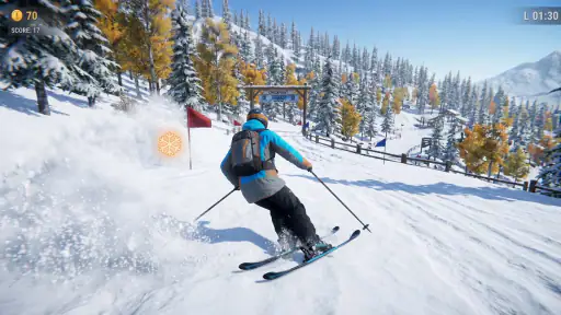 Course de skateboard descente screenshot 5