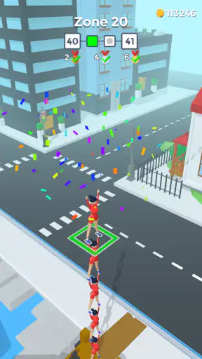 Course, saut, atterrissage screenshot