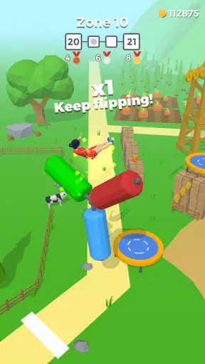Course, saut, atterrissage screenshot