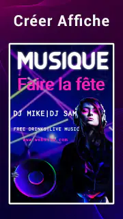 Créer affiche, publicitaire screenshot 2