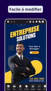 Créer affiche, publicitaire screenshot 7