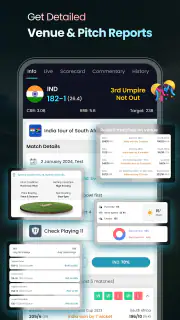 Cricket LineX: Fast Live score screenshot 6