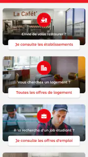 Crous Mobile screenshot 2