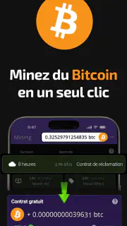 Crypto Cloud: Minage Bitcoin screenshot 5