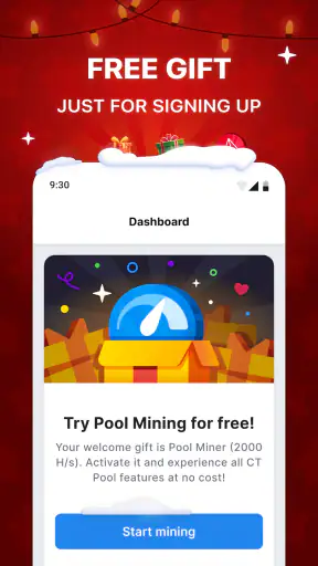 CT Pool : Appli minage crypto screenshot