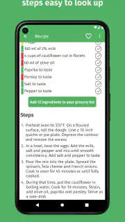 Cuisine: Inventaire & recettes screenshot 7