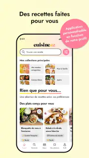 CuisineAZ : Recettes & Menus screenshot 1