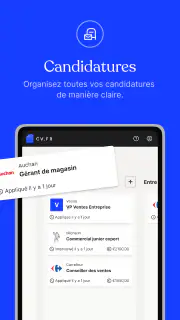 CV.fr : CV designer en ligne screenshot 5