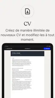 CV.fr : CV designer en ligne screenshot 7