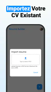 CV Gratuit Français - Faire CV screenshot 6