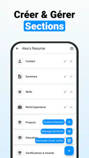 CV Gratuit Français - Faire CV screenshot 7