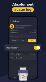 CyberGhost VPN : sécurité WiFI screenshot 5