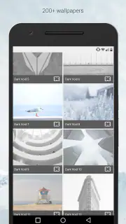 Dark Void Pro - Black Icons screenshot 3