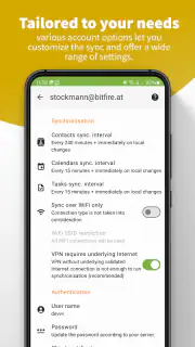 DAVx⁵ – CalDAV CardDAV WebDAV screenshot 6