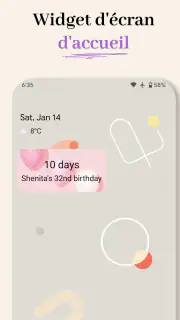 Days Until - Compte à rebours screenshot 2
