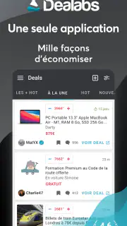 Dealabs – bons plans & promos screenshot 1
