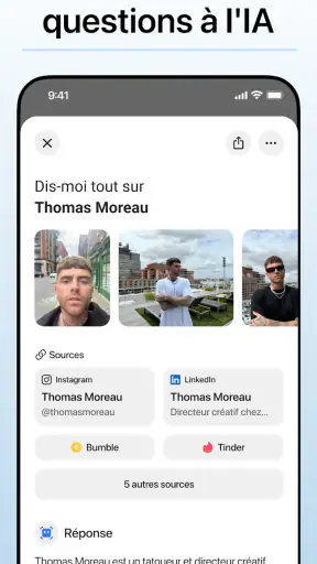 Deepsearch AI Search Assistant screenshot