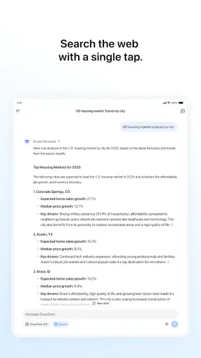DeepSeek - Assistant IA screenshot
