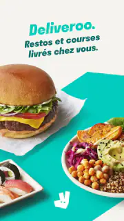 Deliveroo : Faites-vous livrer screenshot 1