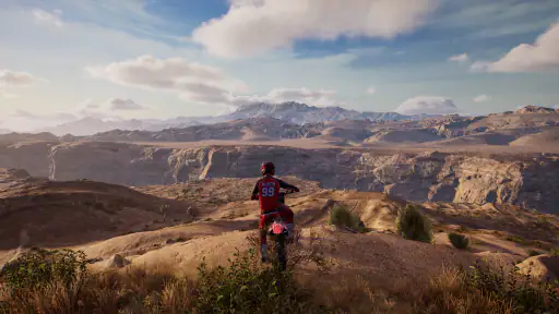 Desert Motocross Bike Stunts screenshot 3