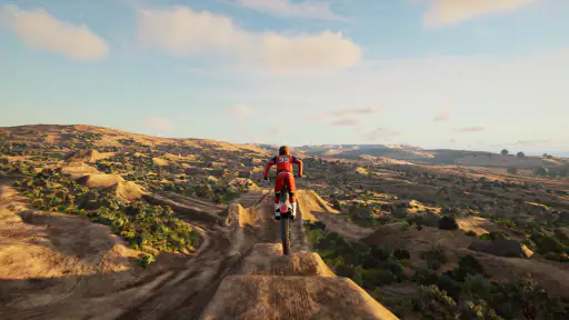 Desert Motocross Bike Stunts screenshot 5