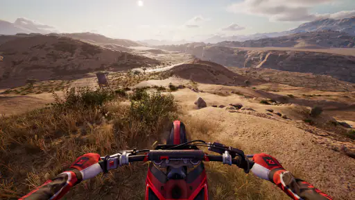 Desert Motocross Bike Stunts screenshot 6