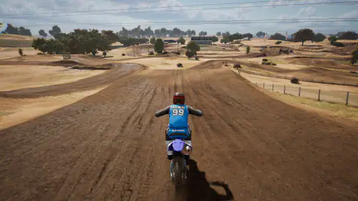 Desert Motocross Bike Stunts screenshot 8