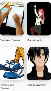 dessiner anime dessins animés screenshot 1