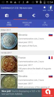 Détecteur de pièces en euros screenshot 2