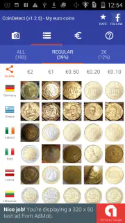 Détecteur de pièces en euros screenshot 3