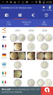 Détecteur de pièces en euros screenshot 4