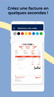 Devis-Facture: Créer devis PDF screenshot 1