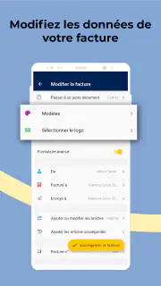 Devis-Facture: Créer devis PDF screenshot 2