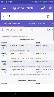 Dictionnaire Anglais-F WordRef screenshot 1