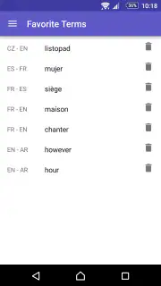 Dictionnaire Anglais-F WordRef screenshot 7